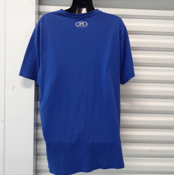 Under Armour Heatgear loose Rare Cracked Tee Shirt Size Xlarge - Picture 4 of 6
